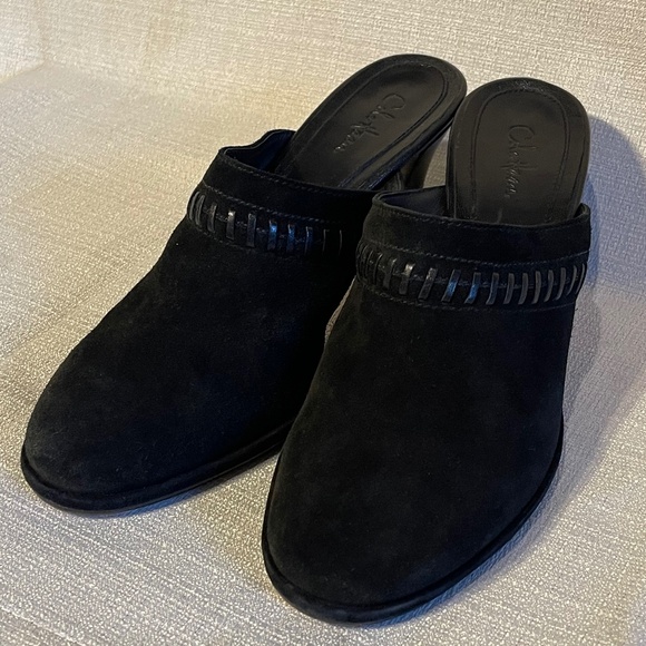 Cole hann high heel clog slippers - Picture 2 of 10